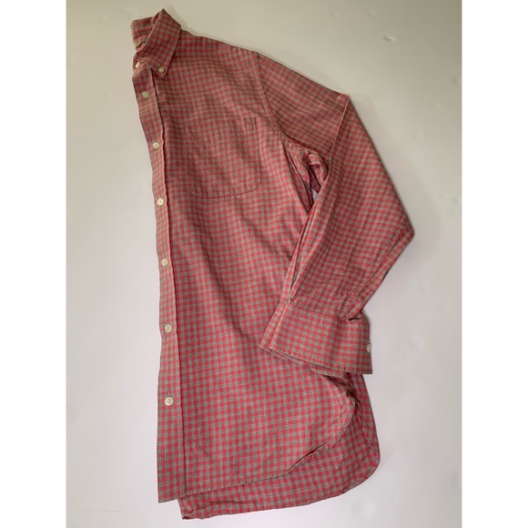 Banana Republic Red Button Down Shirt - MEDIUM - Picture 3 of 5